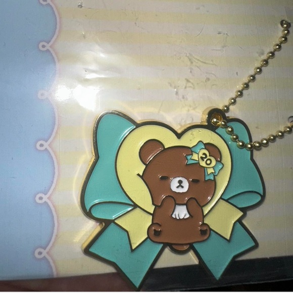 Rilakkuma & Korilakkuma 20th Year of Nostalgic Dreams Anniversary Keychains - Picture 2 of 3